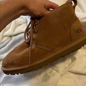 UGG Men's Brown Suede Chukka Boots